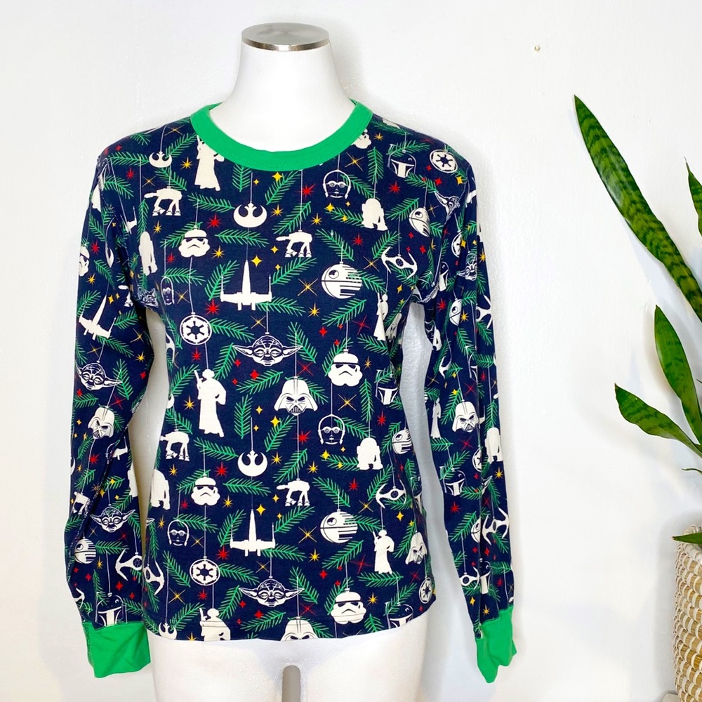 Hanna Andersson x Star Wars | Adult Christmas Ornament Holiday Pajama Top‎